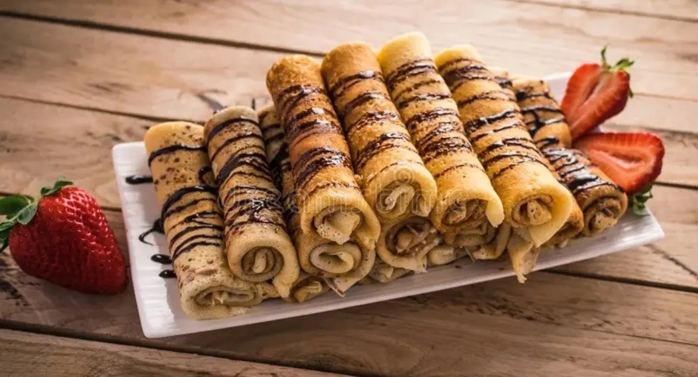 Handmade crepes at Adonis Market in North Brunswick NJ